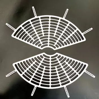 Защитная сетка на заднее сиденье для установки доски для защиты ног, аксессуар, защитная стойка для колес, профессиональная