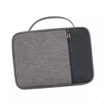 Защитная сумка для Библии с карманом на молнии, водонепроницаемая и многофункциональная серый