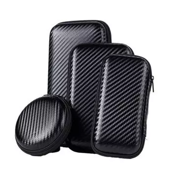 Защитная сумка для хранения, чехол для мобильного жесткого диска, сумка для кабеля передачи данных, сумка на молнии EVA, защитная сумка для зарядного устройства 7.7-7.5-3cm