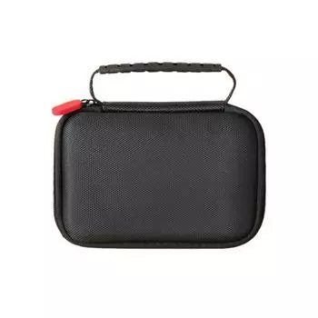 Защитная сумка для игровой консоли с ручкой, застежкой-молнией, ударопрочный, прочный, с мягкой подкладкой, чехол для переноски ANBERNIC RG40XXV чёрный