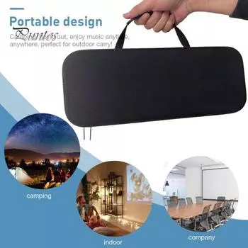 Защитная сумка для Samsung Freestyle, дорожный чехол на молнии, противоударная защитная сумка из ЭВА, устойчивый к царапинам чехол для оборудования чёрный