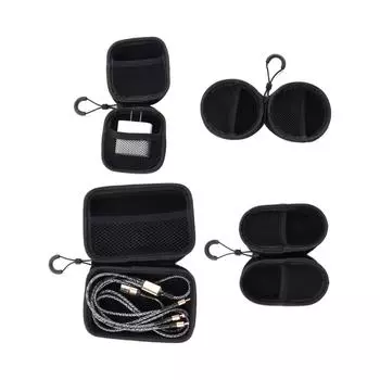 Защитная сумка EVA Zipper Bag Защитная сумка для зарядного устройства Сумки для хранения наушников Аксессуары для наушников A