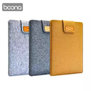 Защитная сумка из фетра с защитой от царапин, сумка для ноутбука, защитный чехол для планшета, легкий чехол для 11, 13, 15 дюймов iPad Pro Kindle Macbook 15 inch коричневый