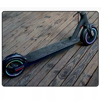 Защитная светоотражающая наклейка на ступицы колес для скутера M365 Pro 1s (много) #C