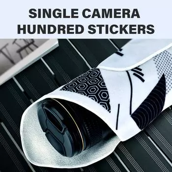 Защитная тканевая обертка для камеры, гибкий чехол для хранения объектива, мягкий волшебный складной чехол для объектива для фотографии