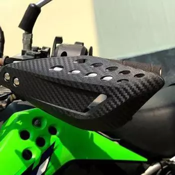 Защитная защита для руля для мотокросса, защита для мотоцикла, грязевого велосипеда, квадроцикла, квадроцикла с 22 мм защитой для рук, эндуро красный