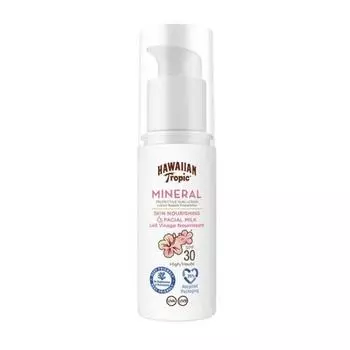 Защитное молочко для лица Hawaiian Tropic Mineral Spf30 50 мл