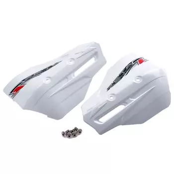 Защитное покрытие ZETA RACING белого цвета можно установить на Armor Handguard Series Protection Enduro Race Dirtfreak F5328 модель XC-PRO Offroad (Старый номер белый