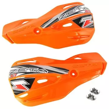 Защитное покрытие ZETA RACING X3 для защитного щитка Armor Handguard оранжевого цвета. Может быть прикреплено к защитному щитку Armor Handguard серии DIRTFREAK F5291.