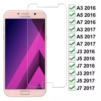 Защитное стекло 9D для Samsung Galaxy A3 A5 A7 J3 J5 J7 2016 2017, защитное стекло из закаленного стекла для Galaxy J510 A320 A520 J530 J730 J330 Flim Samsung J3 2017 чистый