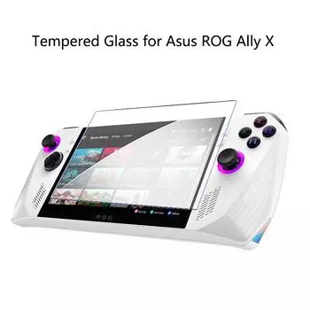 Защитное стекло 9H для игровой консоли ROG Ally X, защитная пленка HD от царапин для игровой консоли ROG Ally X