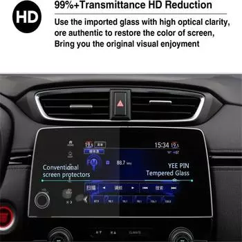 Защитное стекло для экрана автомобильной навигационной системы для honda cr-v crv 2018-2021