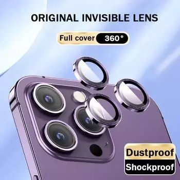 Защитное стекло для объектива камеры iPhone 16 15 14 13 12 11 Pro Max, металлическое кольцо для объектива, защитная пленка для iPhone 13Mini 16 Pro Max for iPhone 14 Plus темно-зеленого