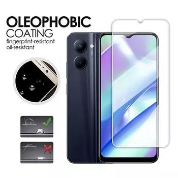 Защитное стекло для Realme C21Y C21 C25 C30 C33 C30S C25S C25Y C31 C35 C20A, пленка из закаленного стекла Realme C21 чистый