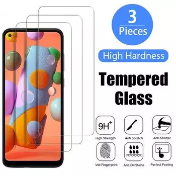 Защитное стекло для Samsung Galaxy S20 S21 S23 FE, 3 шт., защитное стекло для Galaxy A34 A54 A52 A72 A21S A31 A50 M51 M31, стекло For Samsung A12 чистый