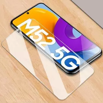 Защитное стекло для Samsung M52 M62 M32 5G M42 M21 M31 M02 M02S, защитное стекло из закаленного стекла для Galaxy M12 M01 M11 M51 M31S M 52 32 12 02 Samsung Galaxy M52 5G чистый