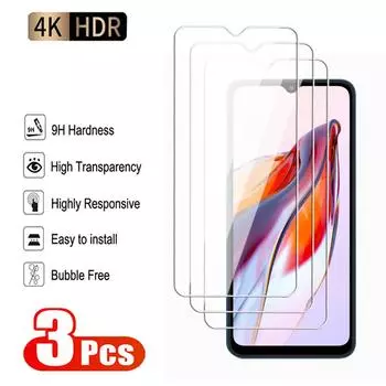 Защитное стекло для Xiaomi Redmi Note 13 12 12T Pro, 3 шт., закаленное защитное стекло для экрана Redmi 12C 13C A1 A2 Plus, прозрачная пленка Xiaomi Mi 9 SE чистый