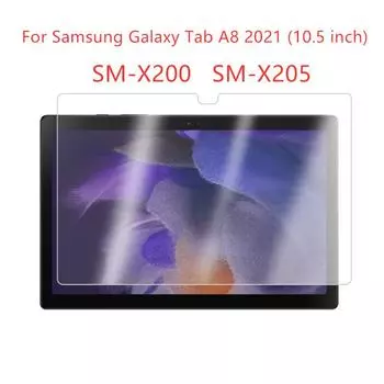 Защитное стекло из закаленного стекла 1 шт./2 шт./3 шт. 9H для Samsung Galaxy Tab A8 10,5 дюймов SM-X200 SM-X205 2021 Защитное стекло для планшета с защитой от царапин 1*Tab A8 2021 10.5 inch прозрачный