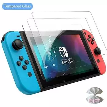 Защитное закаленное стекло 1/2/3 шт. для Nintend Switch Lite, защитная пленка для экрана для Nintendos Switch NS, аксессуары для стекла OLED 1 * Switch 6.2 прозрачный
