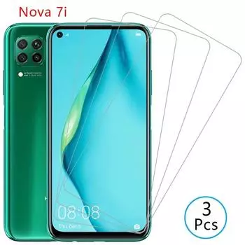 Защитное закаленное стекло для huawei nova 7i, защитная пленка для экрана телефона nova7i 7 i i7, пленка glas huawei huwei hawei huawi huwaei Huawei P20 Lite чистый