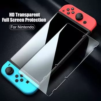 Защитное закаленное стекло для Nintendo Switch OLED Hard Screen Защитная пленка для Nintendo Switch Lite NS Glass Аксессуары 1PCS For Switch Lite