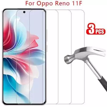защитное закаленное стекло для oppo reno 11f, защитная пленка для экрана reno11 11 f f11 reno11f 5g, пленка для телефона glas 9h opo opp oppa appo For F21 Pro 5G чистый