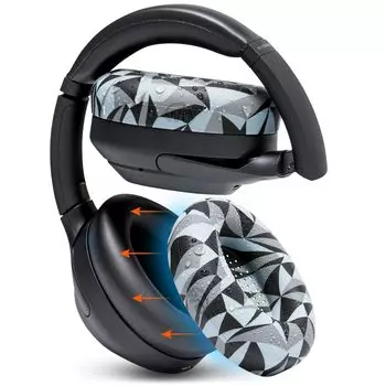 Защитные амбушюры WC SweatZ XM4, потовые чехлы для Sony WH1000XM4 от Wicked Cushions, силиконовые амбушюры для наушников Sony, устойчивые к поту, легко моются