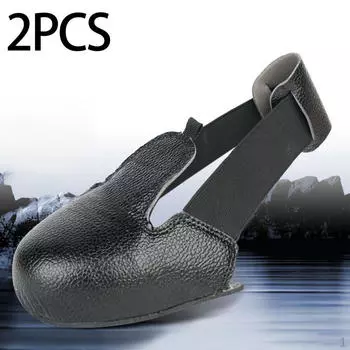 Защитные бахилы с защитой от ударов, кожаные бахилы для промышленности, нескользящие