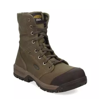 Защитные ботинки ROSWELL MID Military Olive cm [Keen] мужские оливковые/черные 28.5