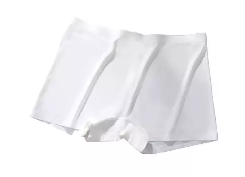 Защитные брюки Cool Touch для впитывания пота [роза] женские, гладкие, простые, для школы, йоги, (Белый, 2XL)