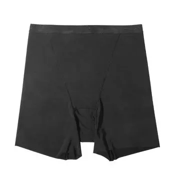 Защитные брюки с антибликовым покрытием, антибактериальное нижнее белье, хлопковая сетка, дышащее и быстросохнущее нижнее белье, тонкие стильные леггинсы из ледяного шелка L