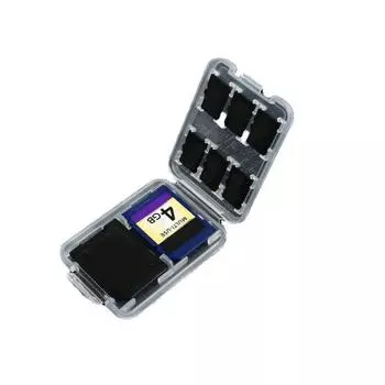 Защитные чехлы для игровых TF-карт, прозрачный водонепроницаемый портативный органайзер для TF SD-карт, держатель для мобильного телефона прозрачный