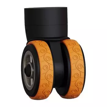 Защитные чехлы для колес багажа Чехлы для колес багажа Снижают шум и защищают колеса вашего чемодана Обувь на роликах для мужчин оранжевый