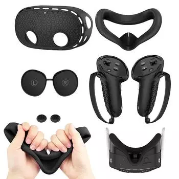 Защитные чехлы для контроллеров VR Shell Cover для гарнитуры Meta Quest 3S VR белый