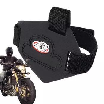 Защитные чехлы для мотоциклетных ботинок, противоскользящие чехлы для обуви, регулируемые для поддержания чистоты обуви чёрный