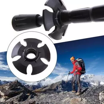 Защитные чехлы для шестов Надежность и простота установки Сверхлегкие корзины для грязевых лыж Корзины для тростей Защитные чехлы для палок Защитные чехлы для палок чёрный