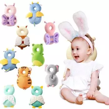 Защитные ходунки, регулируемая голова ребенка для малышей, рюкзак с защитной подушкой на 5-24 месяца, ребенок учится ходить ползать, подушка для головы ребенка One Size