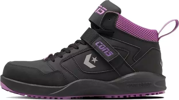 Защитные кроссовки RUN SLAM см [Converse], кроссовки, N PS, черно-фиолетовые, 26.0