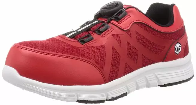 Защитные кроссовки с защитным носком ATOP Dial Type Lightweight ZG Red cm [Cocos Shinoka] Мужские 26,5 красный