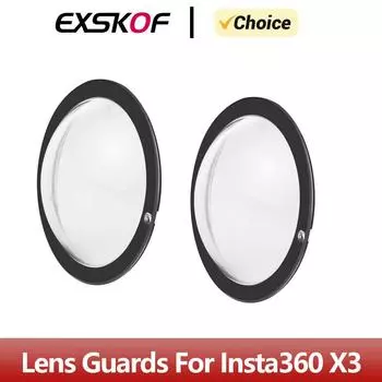 Защитные липкие линзы для ПК, защитная крышка для Insta360 X3 / Insta360 One X2, водонепроницаемые аксессуары для экшн-камер 360 градусов