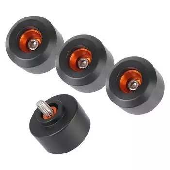 Защитные накладки DUKE 390 (13-15) DUKE 125/200 RC 390 2014-2015 RC 125/200 4 шт. Колесная рама Слайдер Мотоцикл Передняя Задняя Вилка