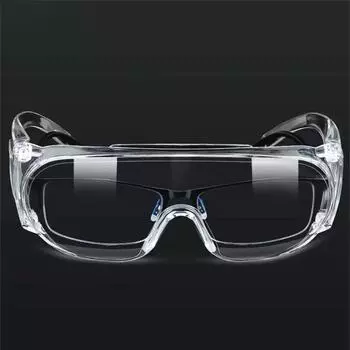 Защитные очки 1611HC, настоящие защитные очки, противоударные, устойчивые к царапинам, плоские легкие очки