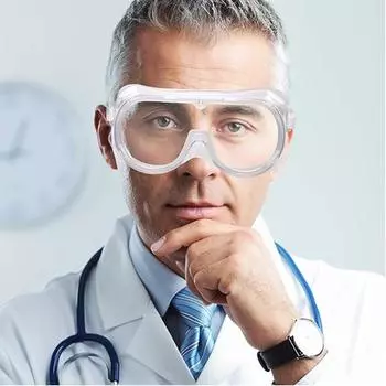 Защитные очки CE. Медицинские очки по рецепту. Противотуманные резиновые очки от брызг и пыли. Защита глаз. Рабочая лаборатория. Промышленный унисекс.