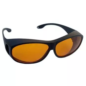 Защитные очки для лазерной гравировки 190-490 нм коричневый