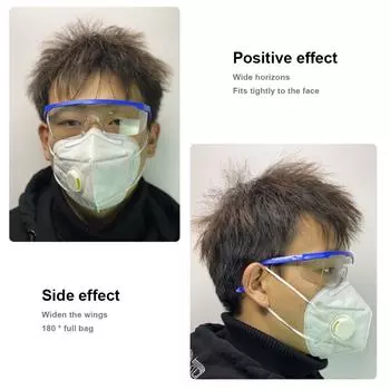 Защитные очки, модные очки, противопыльные, ветрозащитные, противотуманные, для защиты глаз синий