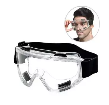Защитные очки с защитой от брызг и пыли, рабочие лабораторные очки, защита глаз, защитные очки для промышленных исследований, прозрачные линзы