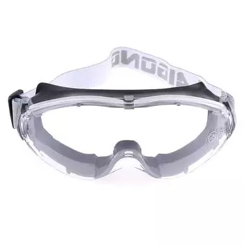 Защитные очки с защитой от брызг и пыли, лабораторные очки для защиты глаз, промышленные исследовательские защитные очки с прозрачными линзами для мужчин и женщин чёрный
