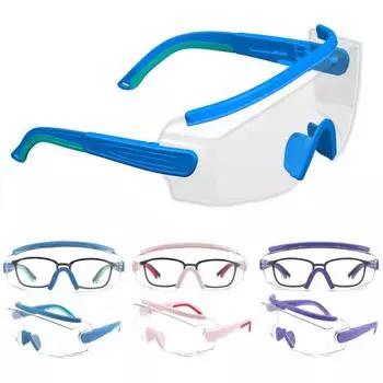 Защитные очки с защитой от запотевания. Удобные защитные уплотнения. Защита четкого зрения. Пыленепроницаемые очки для мужчин и женщин. розовый