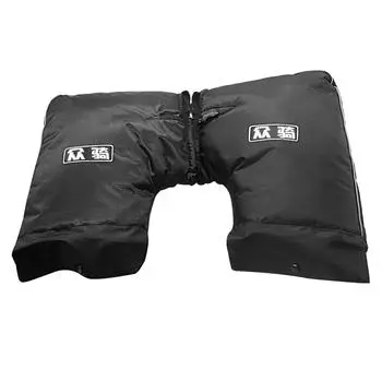 Защитные перчатки для рук, водонепроницаемые, теплые, ветрозащитные, утолщенные (большой)