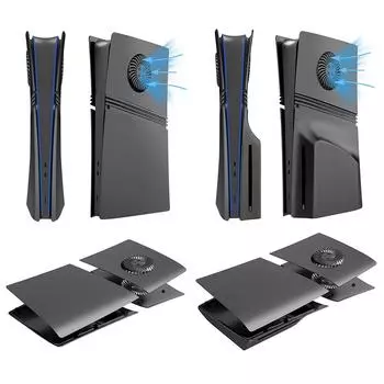 Защитные пластины ABS жесткий чехол противоударный для PS5 Pro Disc/Digital Edition консоли Digital Version